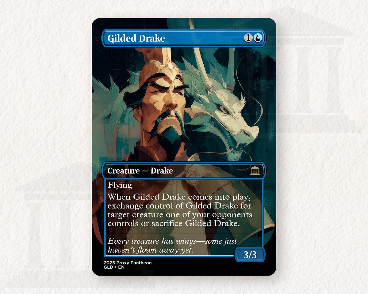 Gilded Drake | Proxy Card