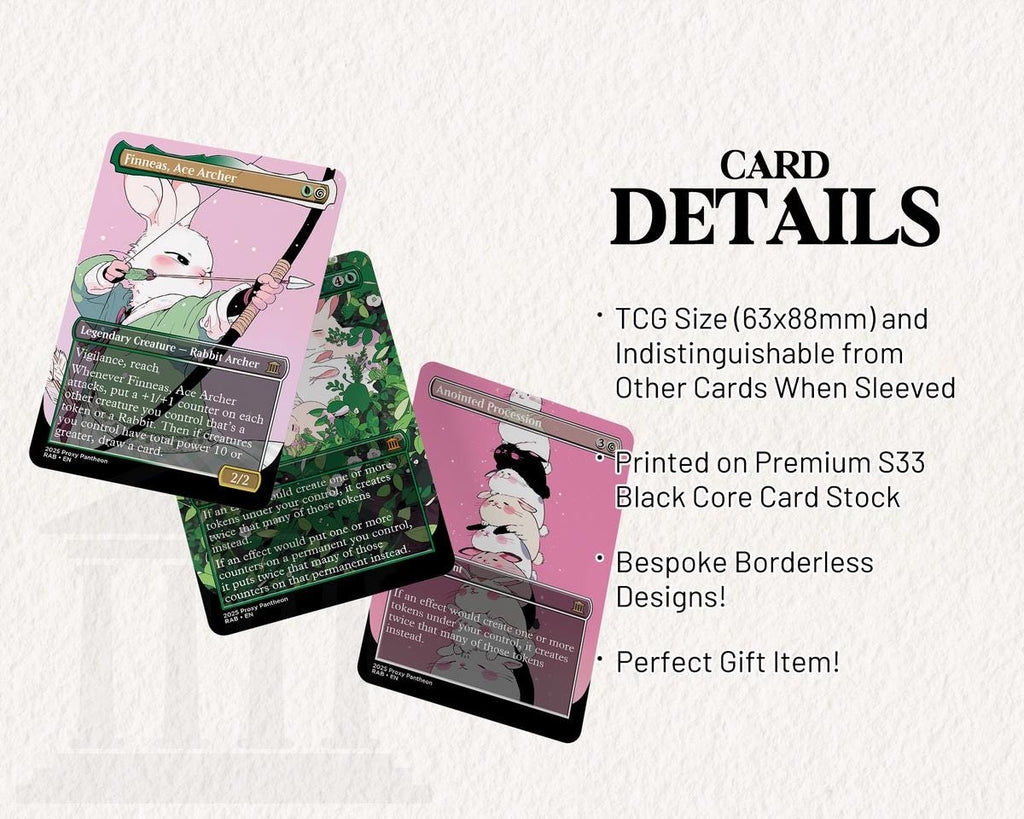 Rabbit Typal Commander Proxy Deck