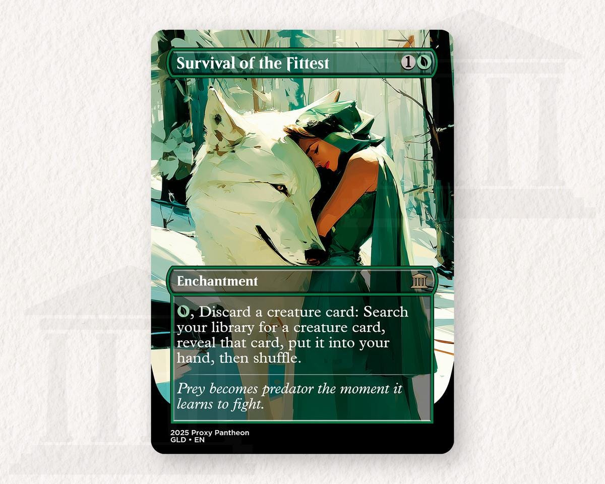 Survival of the Fittest | Proxy Card