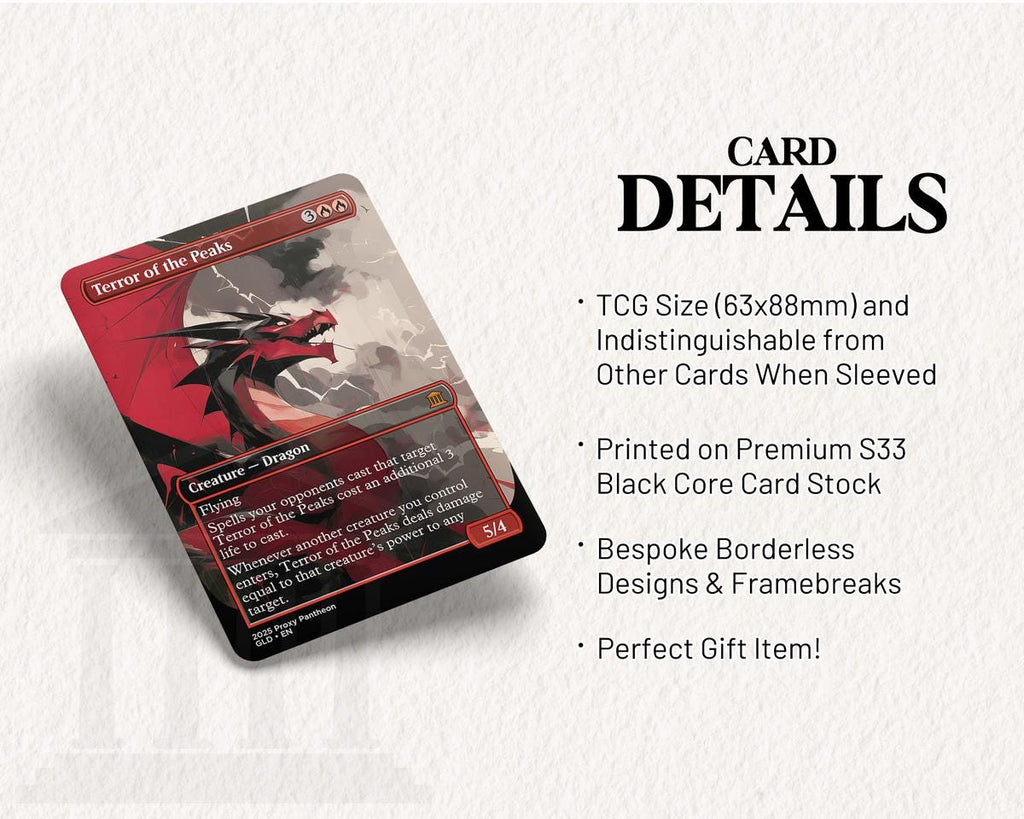 Terror of the Peaks | Proxy Card