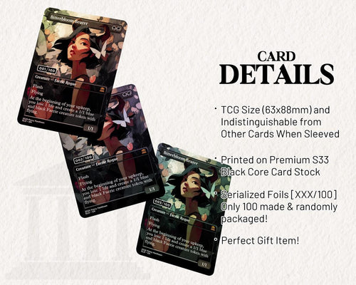 Bitterbloom | Serialized Foil Proxy Card