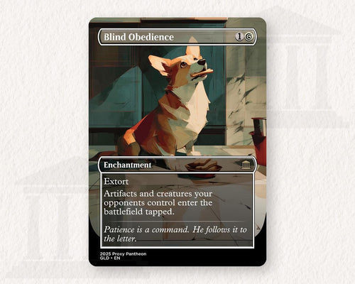 Blind Obedience Proxy Playtest Card