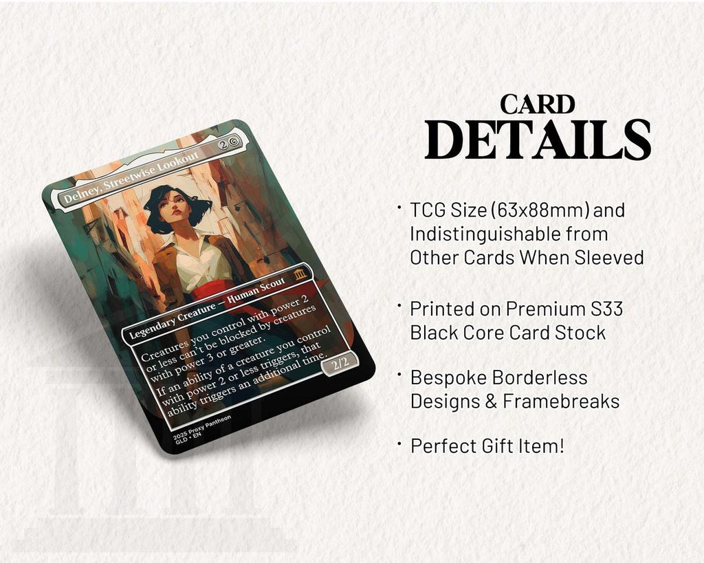 Delney, Streetwise Lookout | Proxy Card