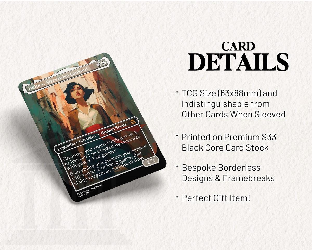 Delney, Streetwise Lookout | Proxy Card