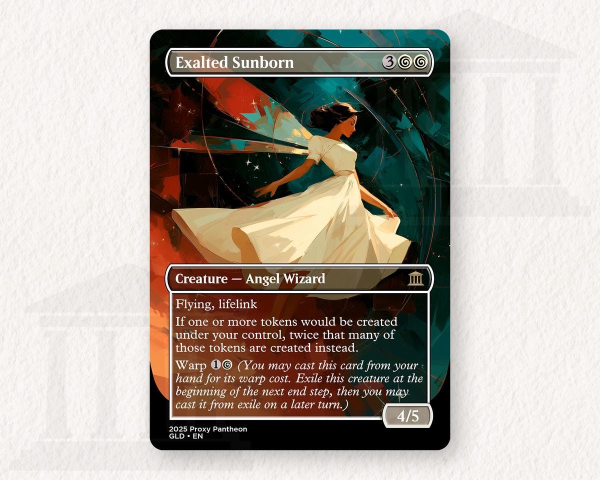 Exalted Sunborn | Proxy Card