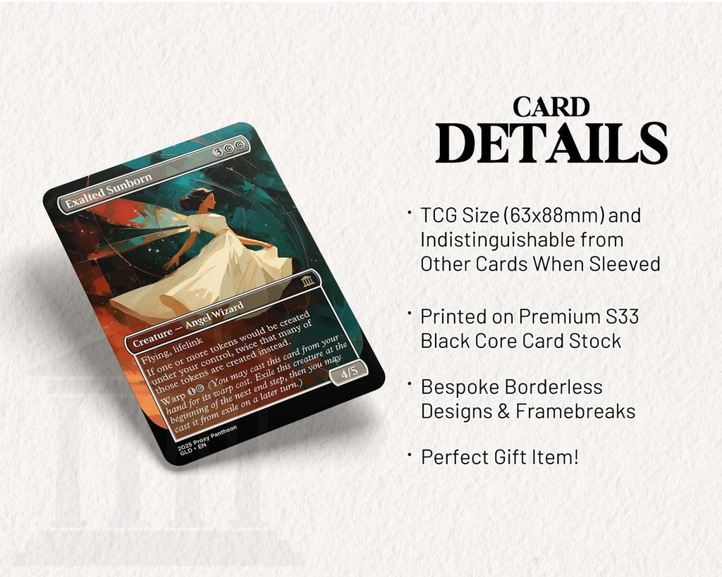 Exalted Sunborn | Proxy Card
