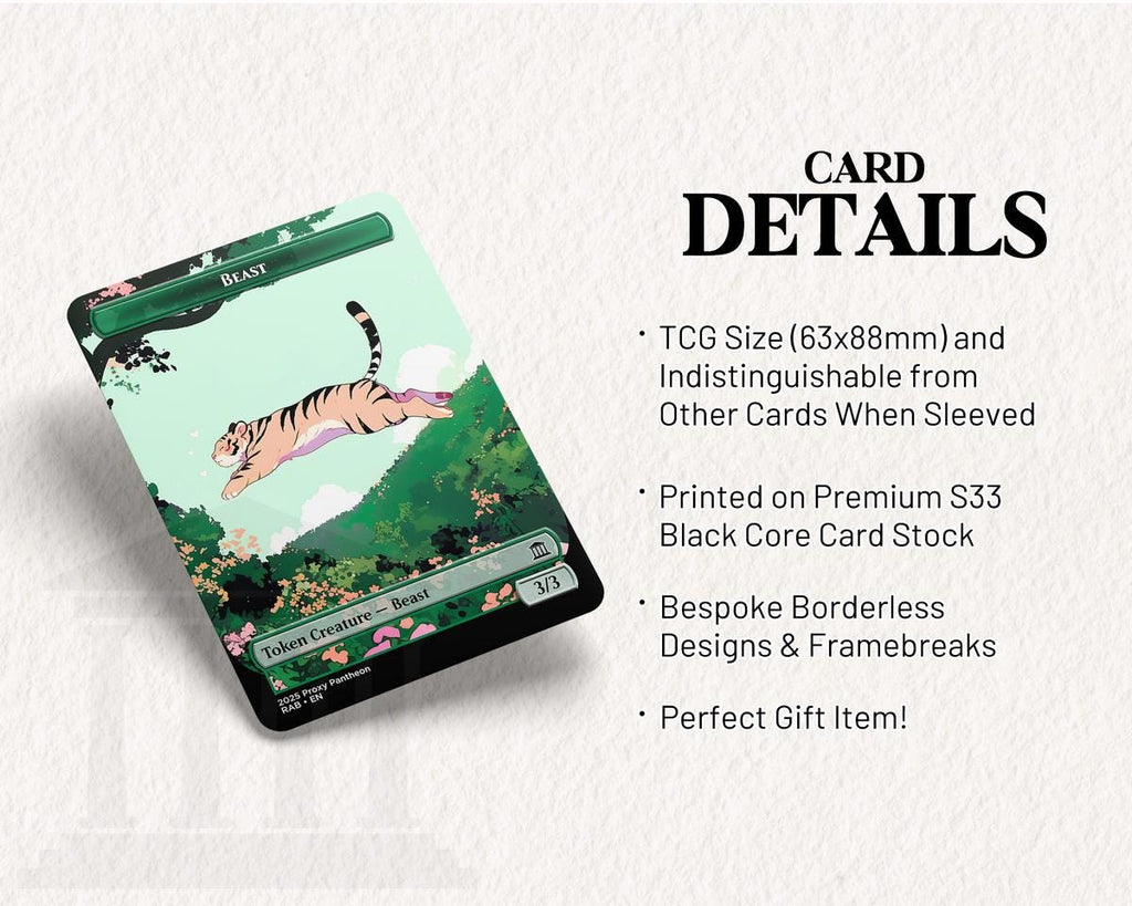 Beast (3/3) Token | Proxy Card