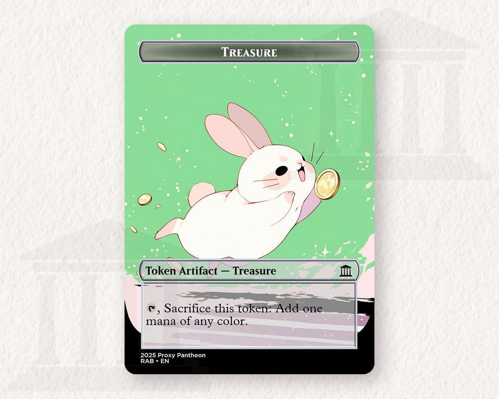 Treasure Token (Rabbit Deck) | Proxy Card – Proxy Pantheon