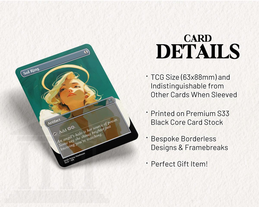 Sol Ring (Angel) | Proxy Card