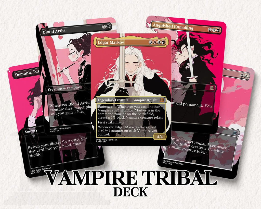 Vampire Typal Commander Proxy Deck