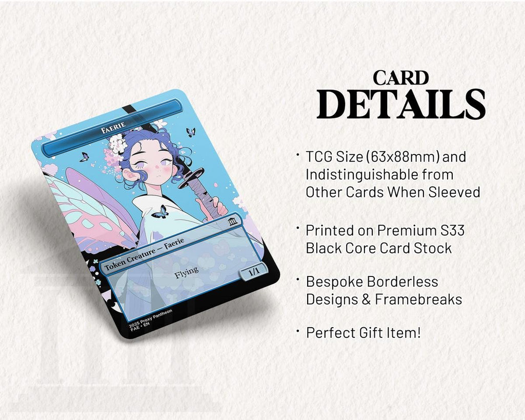 Faerie (1/1) U Token | Proxy Card