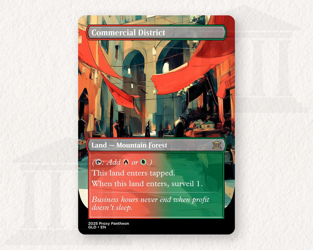 Commercial District | Proxy Card | Surveil Land