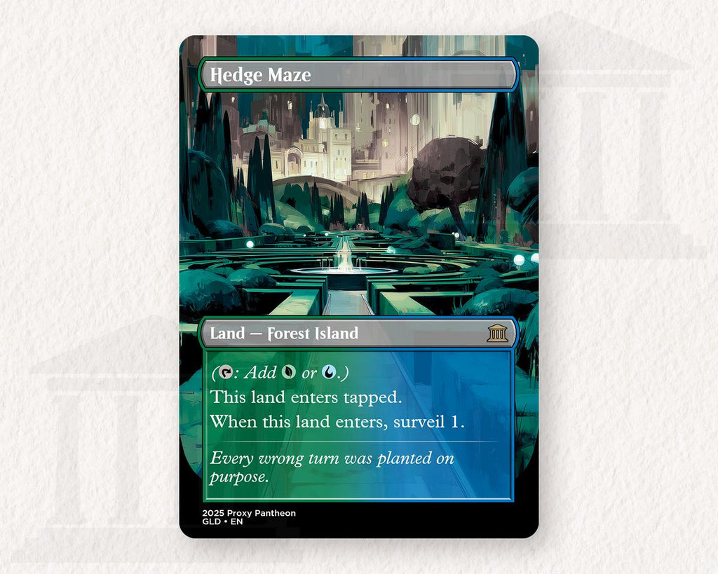Hedge Maze | Proxy Card | Surveil Land