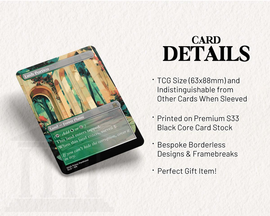 Lush Portico | Proxy Card | Surveil Land