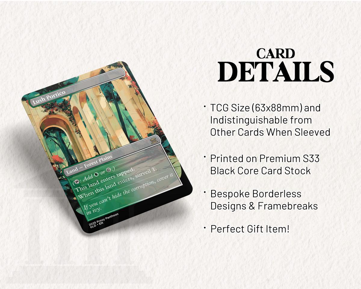 Lush Portico | Proxy Card | Surveil Land