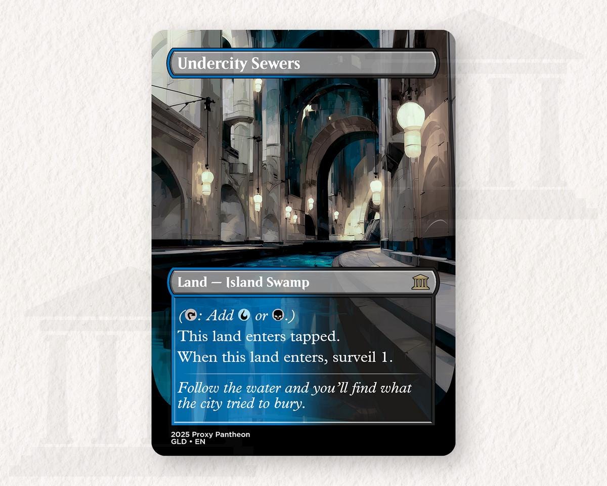 Undercity Sewers | Proxy Card | Surveil Land