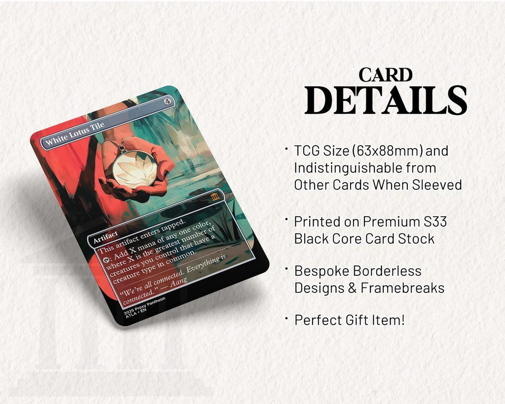 White Lotus Tile | Proxy Card