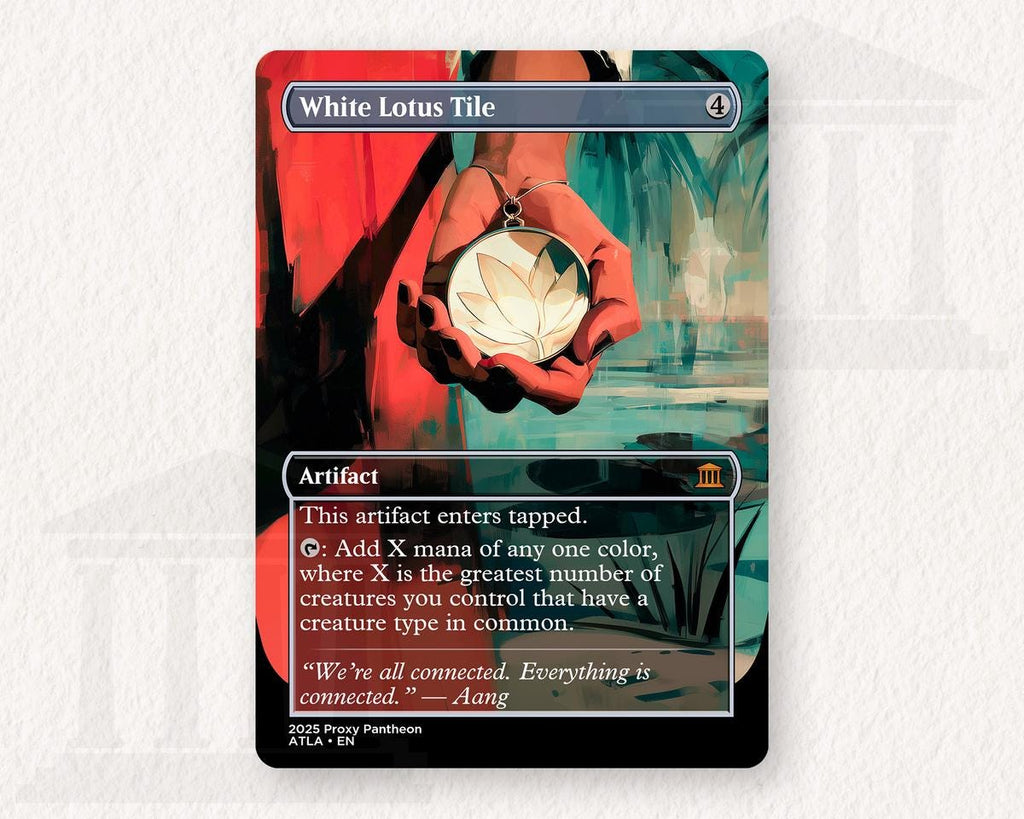 White Lotus Tile | Proxy Card