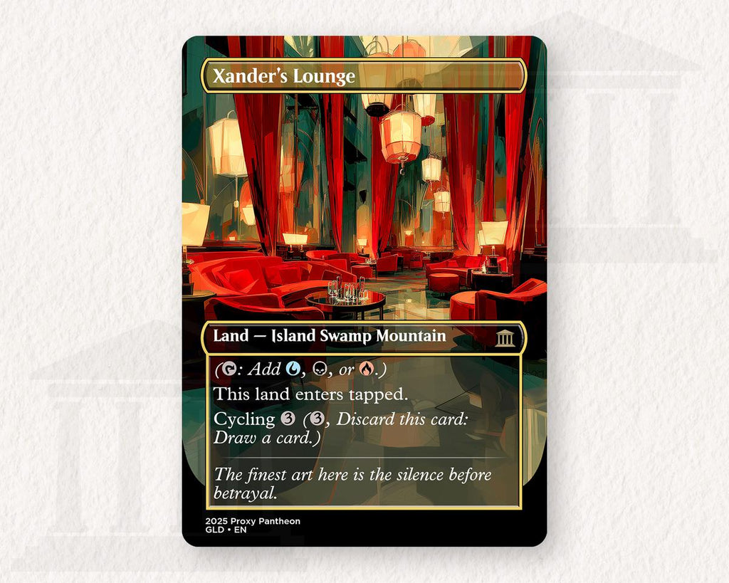 Xander’s Lounge | Proxy Card