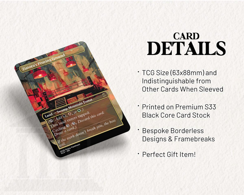 Ziatora’s Proving Ground | Proxy Card
