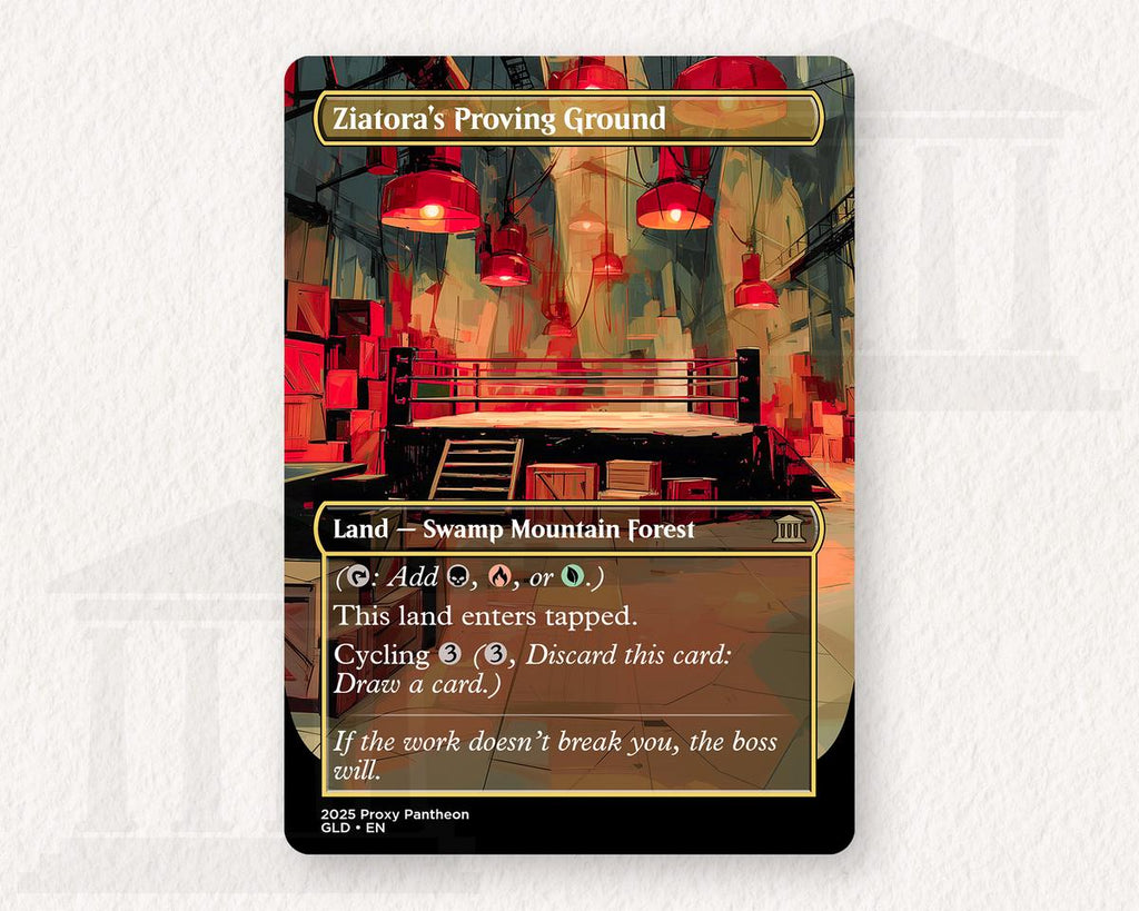 Ziatora’s Proving Ground | Proxy Card