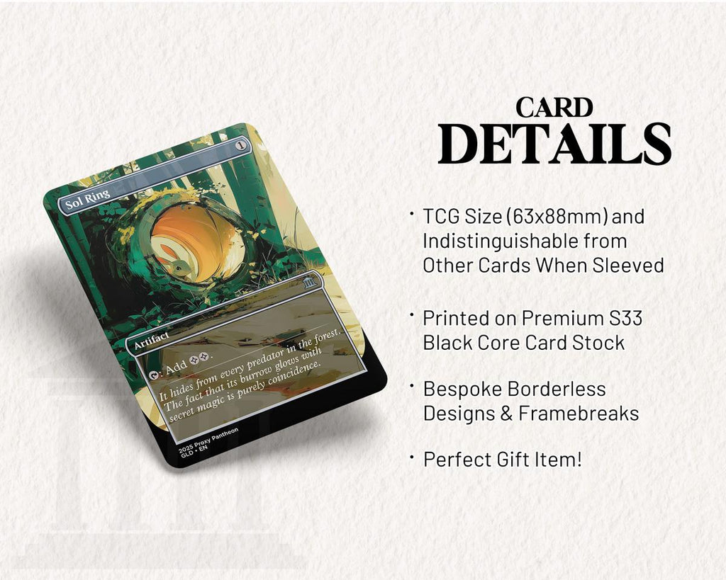 Sol Ring (Rabbit) | Proxy Card