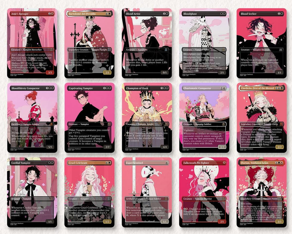 Vampire Typal Commander Proxy Deck