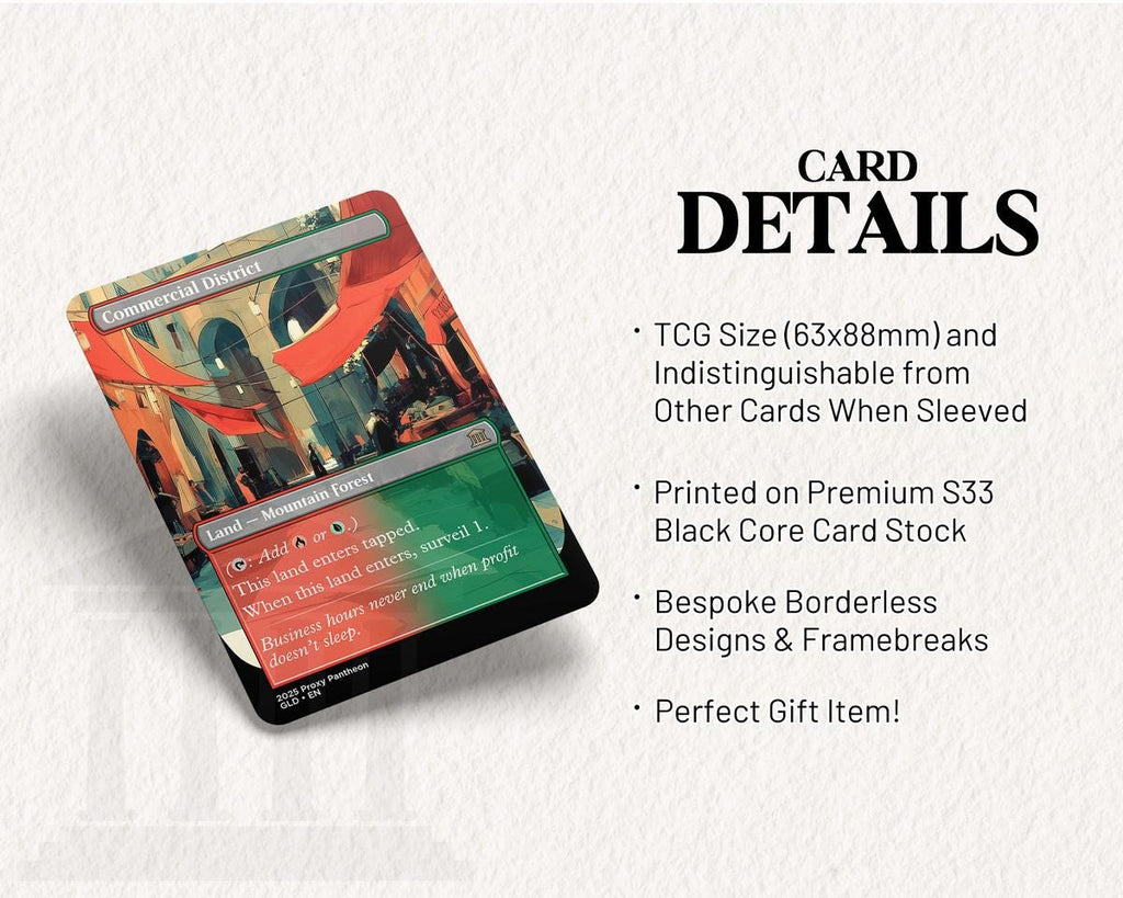 Commercial District | Proxy Card | Surveil Land