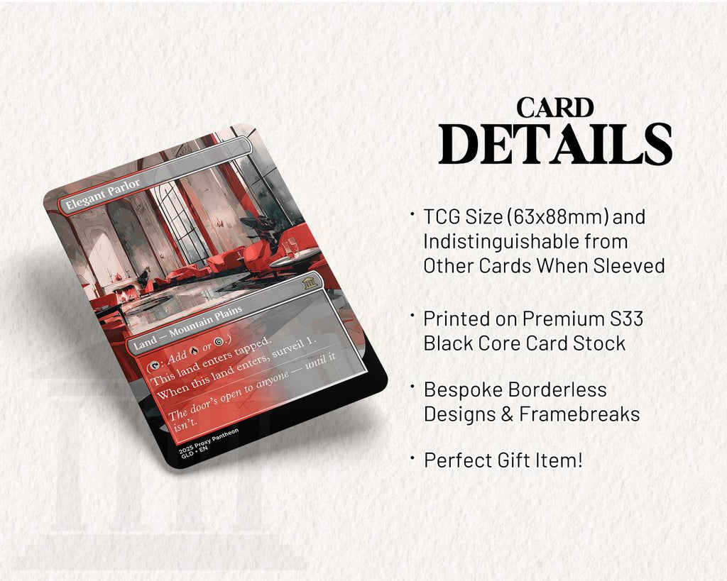Elegant Parlor | Proxy Card | Surveil Land