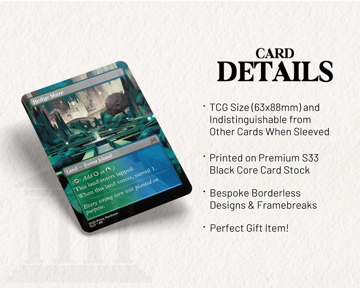 Hedge Maze | Proxy Card | Surveil Land