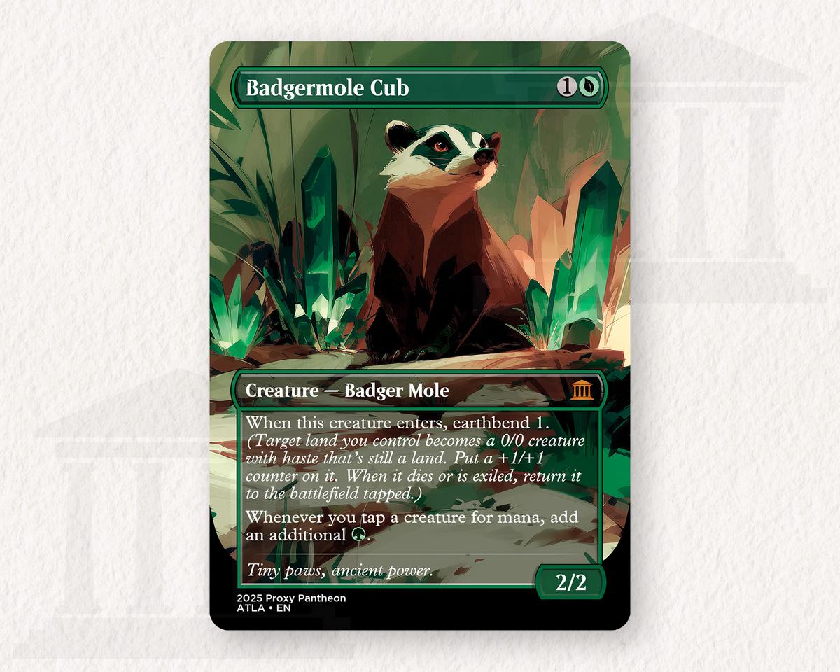 Badgermole Cub | Proxy Card