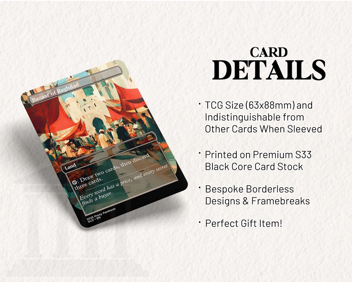 Bazaar of Baghdad | Proxy Card