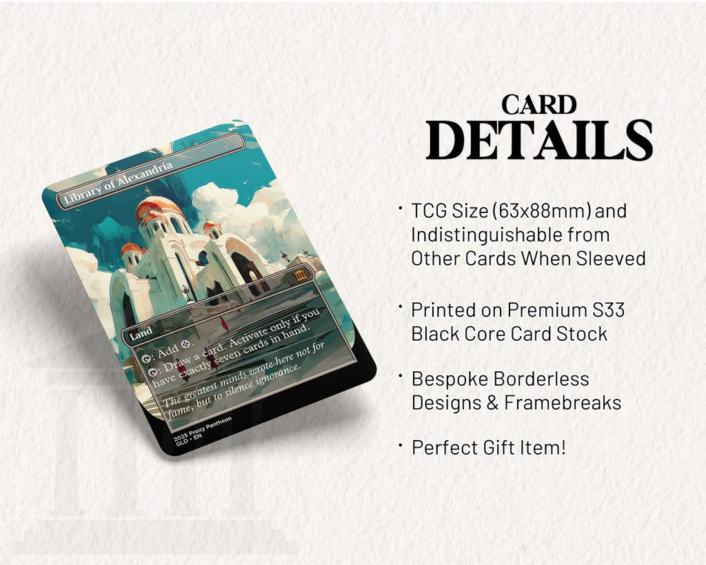 Library of Alexandria | Proxy Card