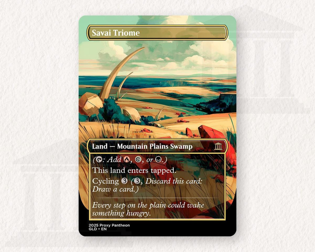 Savai Triome | Proxy Card