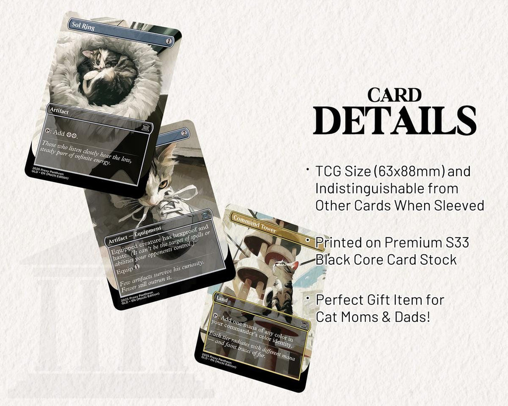 Cat-Commander Staples (Mochi Edition) | Proxy Card