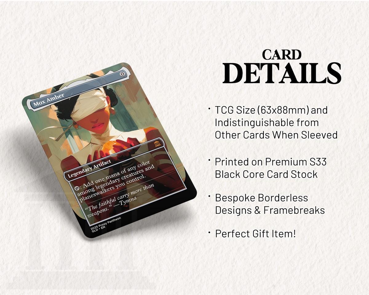 Mox Amber | Proxy Card