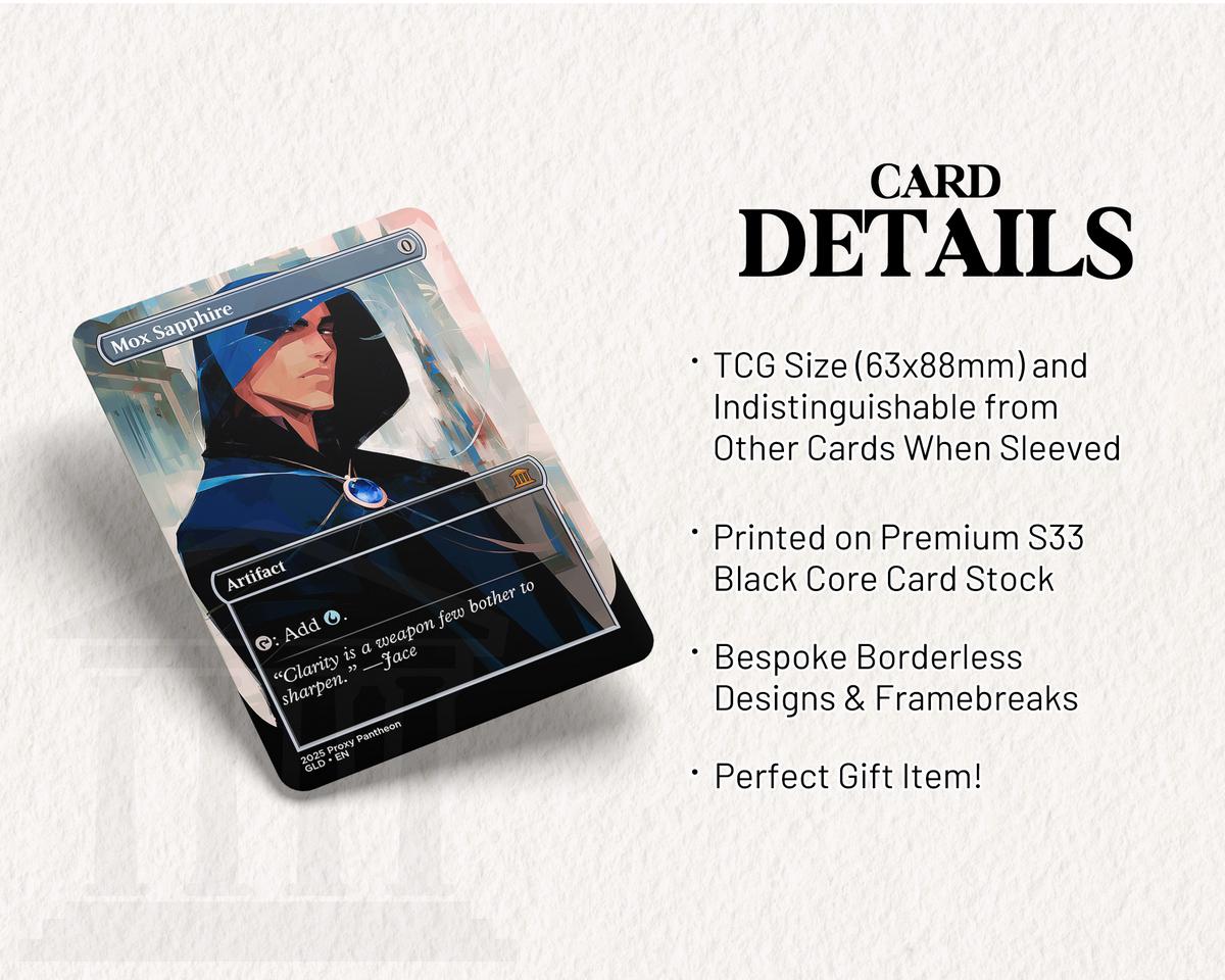 Mox Sapphire | Proxy Card
