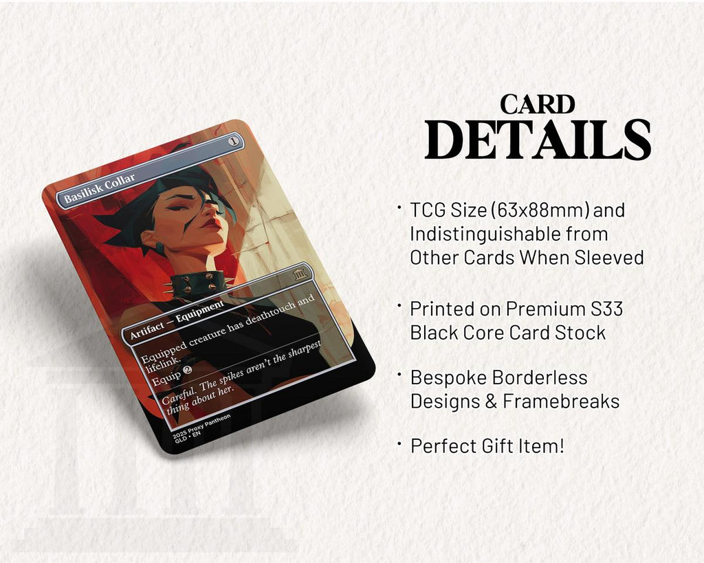 Basilisk Collar (Girl) | Proxy Card