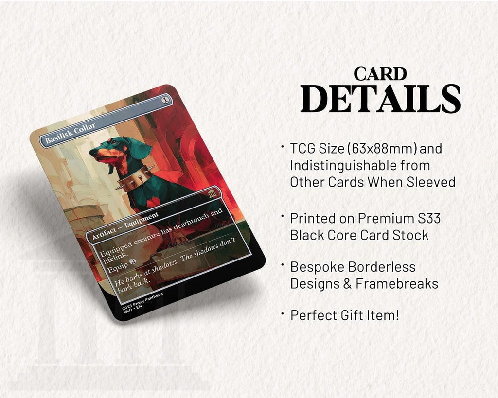 Basilisk Collar (Dog) | Proxy Card