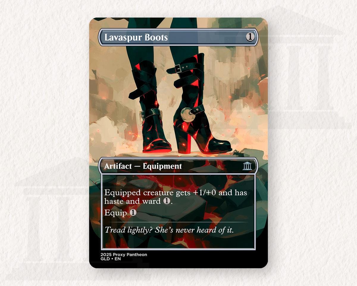 Lavaspur Boots | Proxy Card