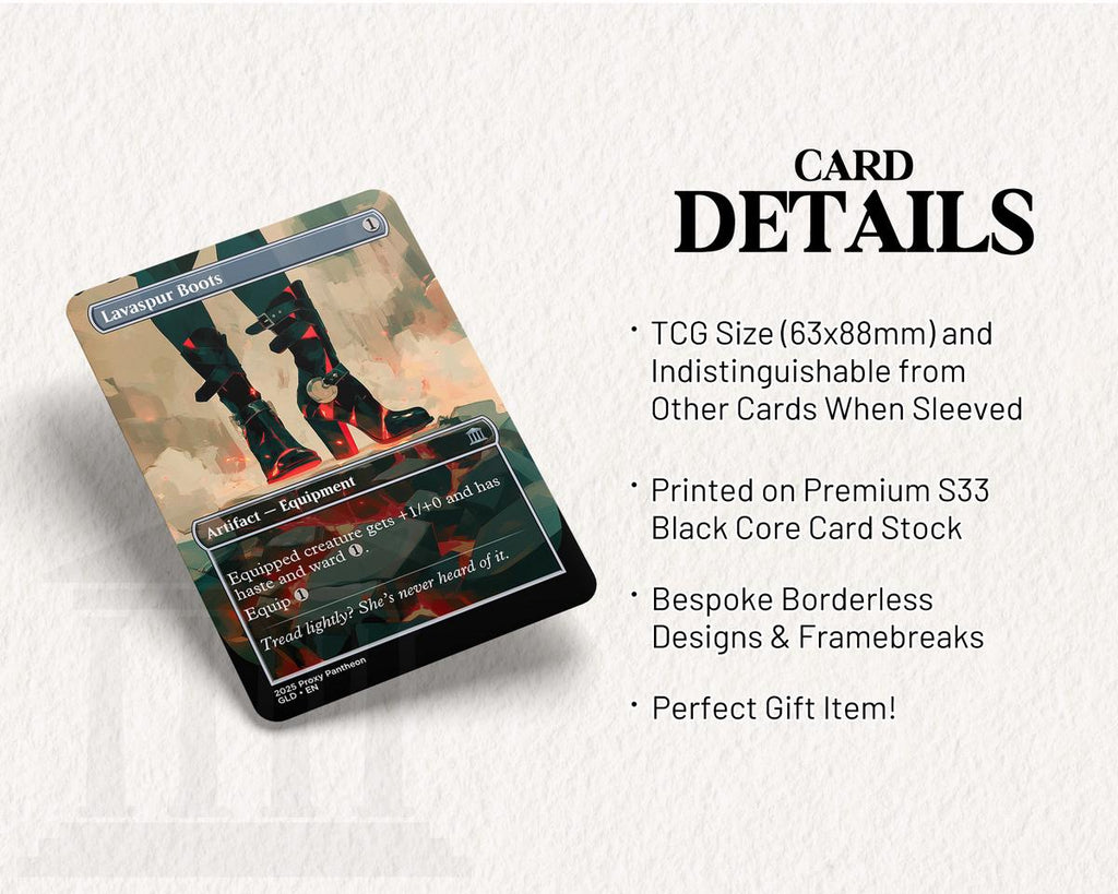 Lavaspur Boots | Proxy Card