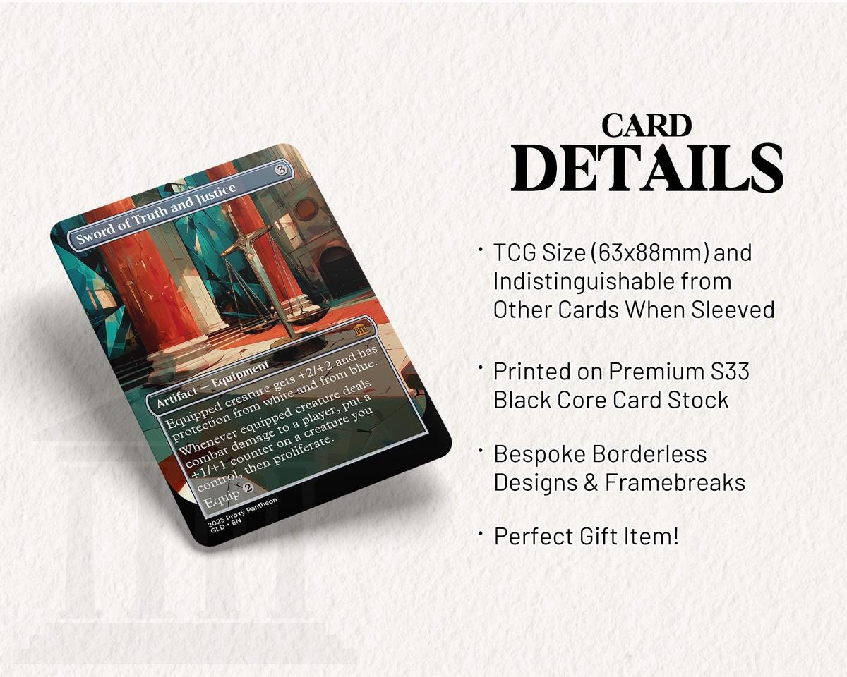 Sword of Truth and Justice | Proxy Card