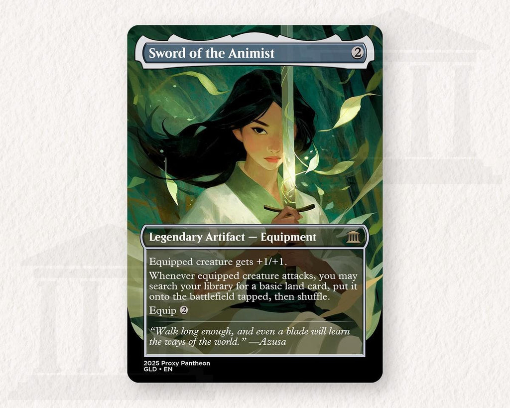 Sword of the Animist | Proxy Card