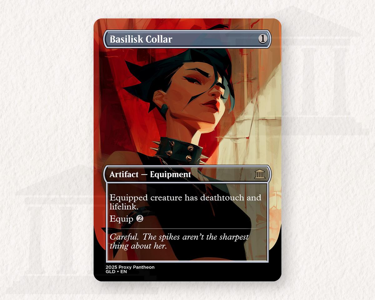 Basilisk Collar (Girl) | Proxy Card