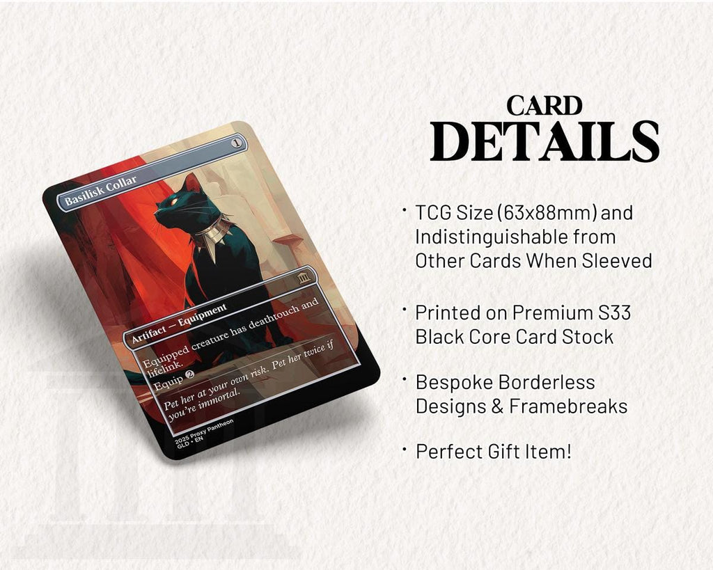 Basilisk Collar (Cat) | Proxy Card