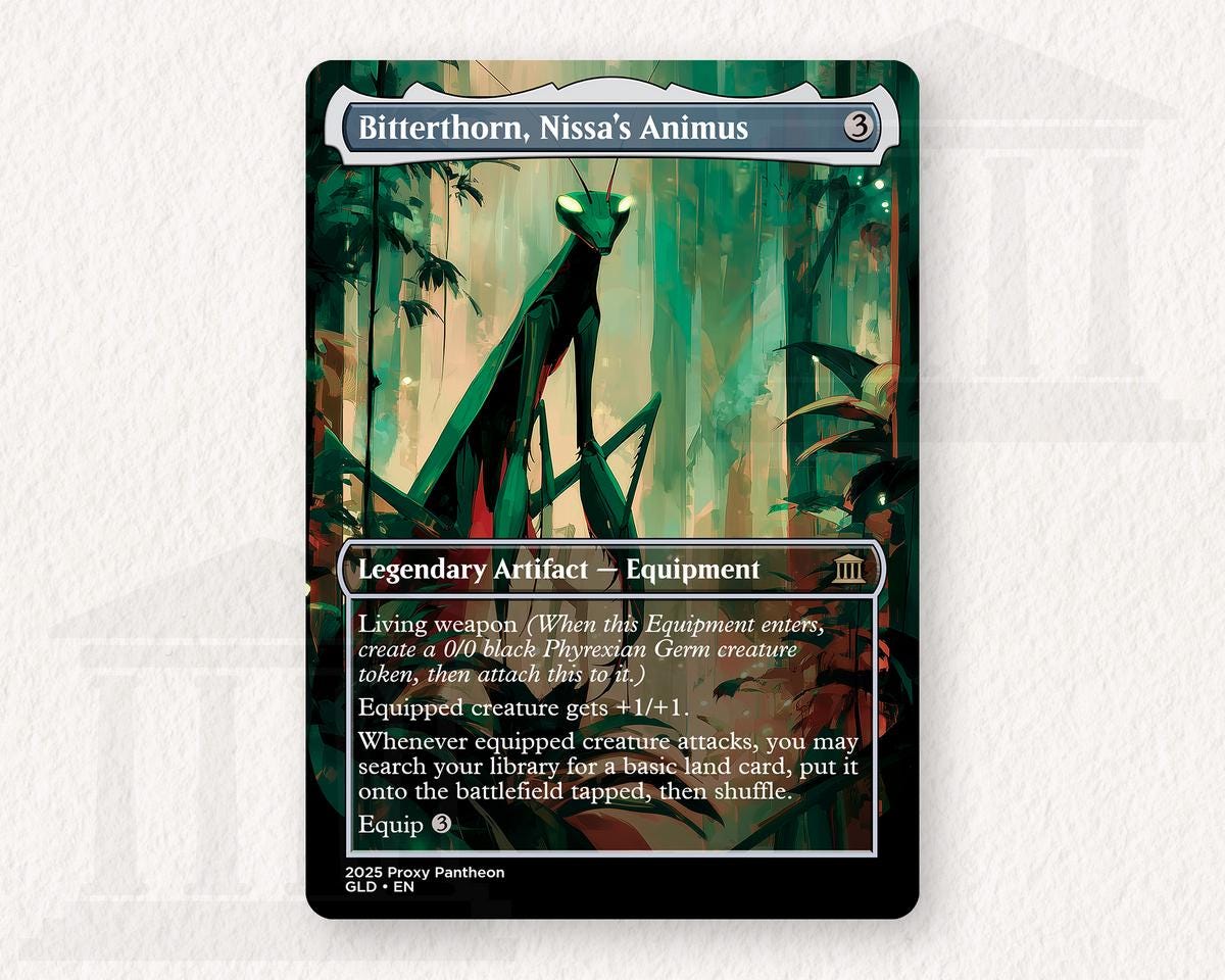 Bitterthorn, Nissa’s Animus | Proxy Card