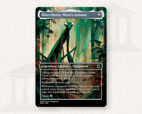 Bitterthorn, Nissa's Animus Proxy Playtest Card
