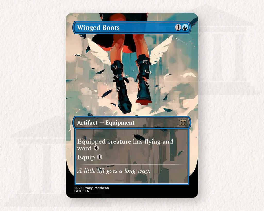 Winged Boots | Proxy Card