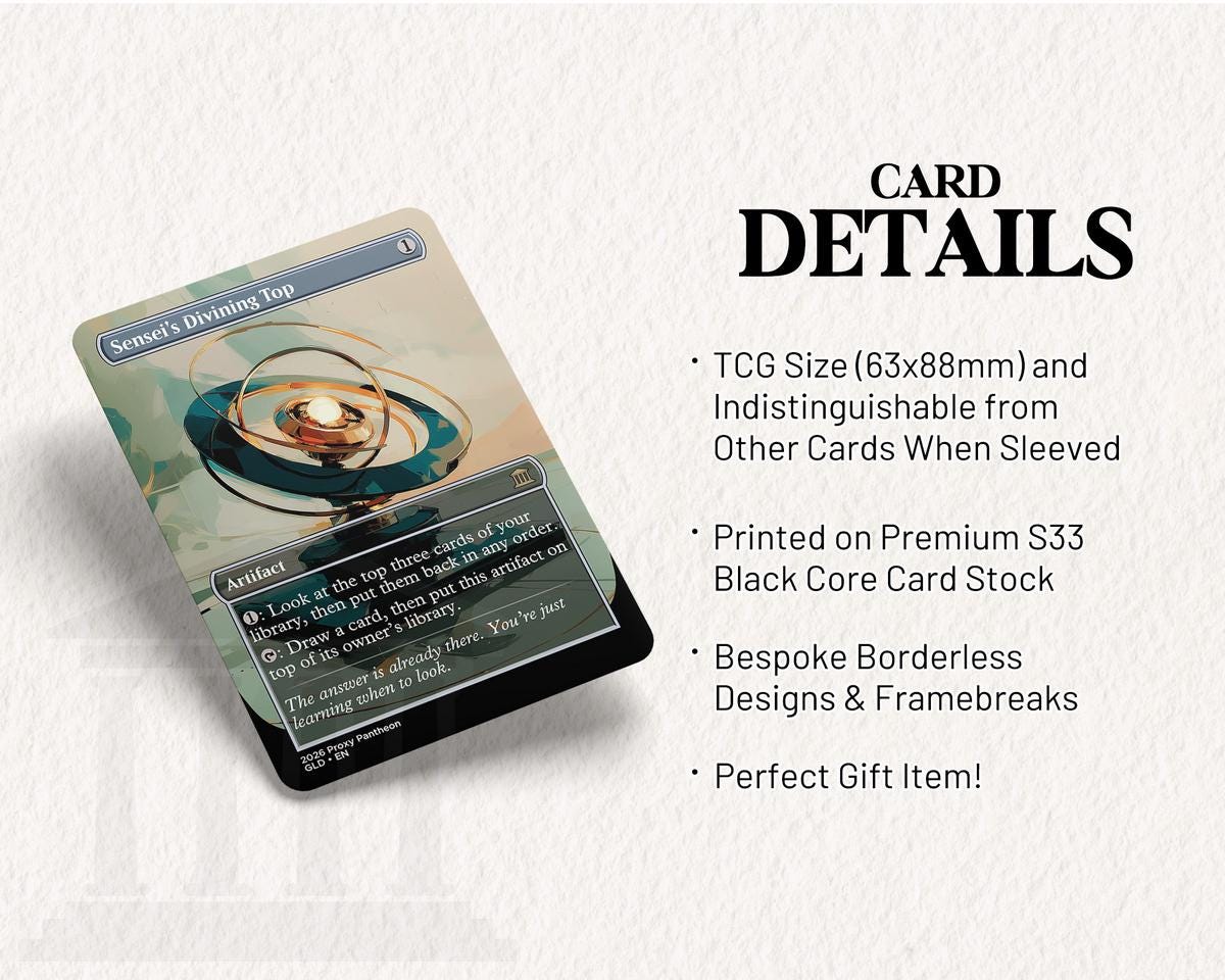 Sensei's Divining Top | Proxy Card