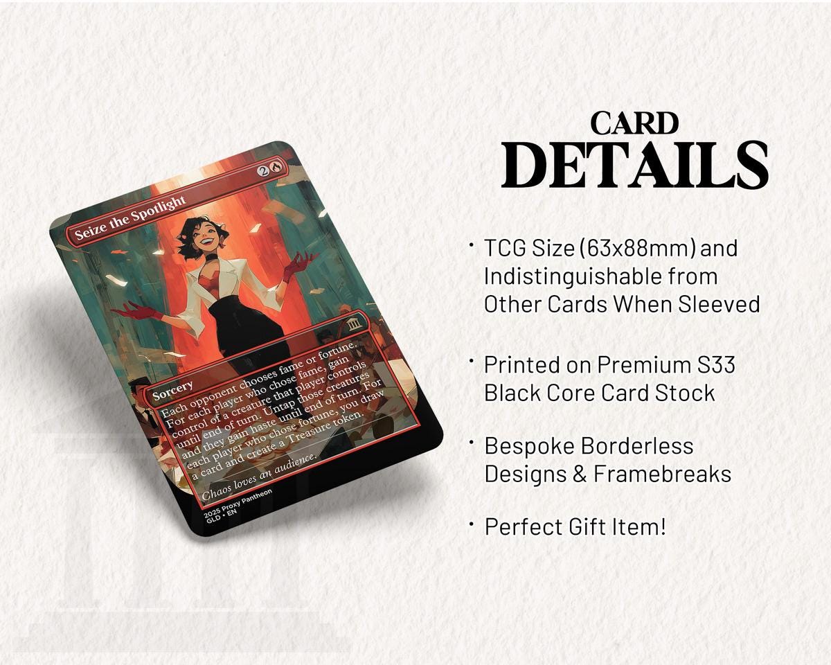 Seize the Spotlight | Proxy Card